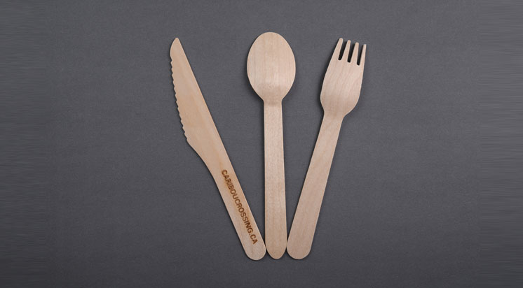 Choose Airline Wood Cutlery Set with Confidence!